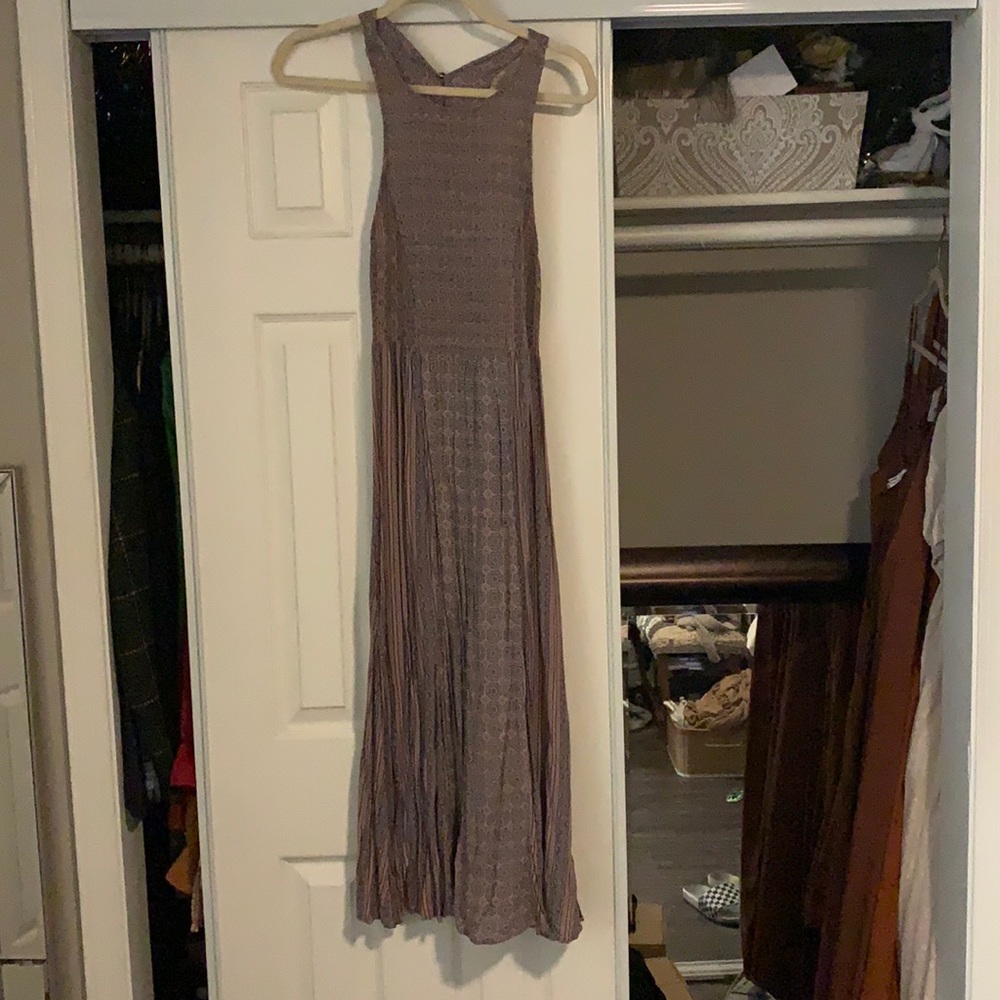 Printed maxi dress